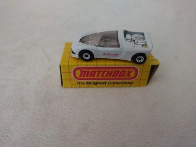 Matchbox MB 49 Blanco Peugeot Quasar con Caja Rejilla Amarilla Original Foto 1 de 4