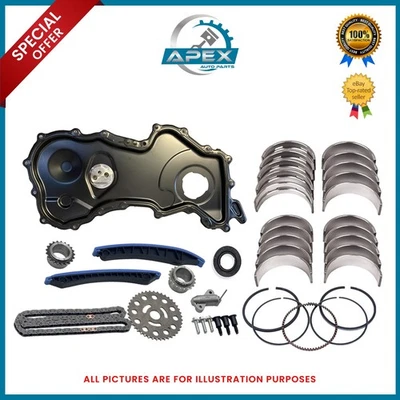 VAUXHALL RENAULT TRAFIC R9M 1.6 DIESEL TIMING CHAIN KIT WITH ENGINE REBUILD KIT - Image 1 of 4