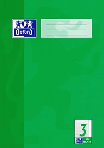 OXFORD Schulheft DIN A4 Lineatur 3 - Bild 1 von 2
