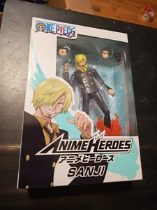 "Figura de acción Bandai One Piece Anime Heroes Sanji 6"" CAJA SELLADA DE FÁBRICA" - Imagen 1 de 3