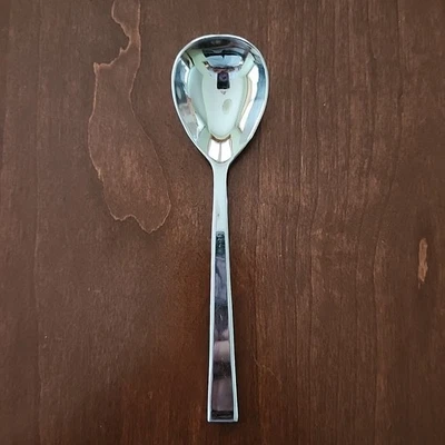 Cuchara de azúcar Dansk Meridian 6 1/8" acero inoxidable brillante 1 pieza DASMER Foto 1 de 4