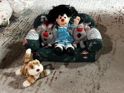 Lunette and Molly the Big Comfy Couch Dolls 1997 Edition  - Image 1 of 2