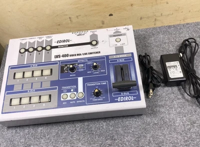 Roland LVS-400 VIDEO MIX / LIVE SWITCHER EDIROL 4IN/3OUT 4ch MIDI DC9V - Image 1 of 3