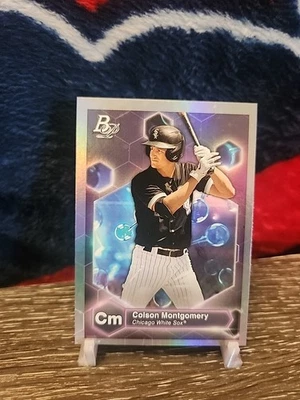 2022 Bowman Platinum Precious Elements #PE4 Colson Montgomery - Image 1 of 2