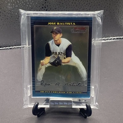 Bowman Chrome Jose Bautista Prospect 2002 carcasa sin circular Foto 1 de 2