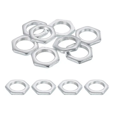 Stahl Sechskantmuttern M20x1,5x4mm 12Stk 27mm Breite - Bild 1 von 4