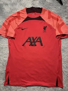 Liverpool FC Strike Elite Men's Nike Dri-FIT Short-Sleeve Soccer Top Large - Picture 1 of 4