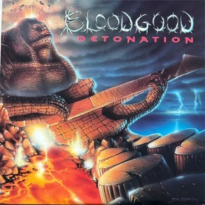 BLOODGOOD - Detonation VINYL LP 1987 Frontline Exc Cond! Xian DB1 - Picture 1 of 3