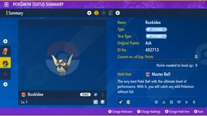 Pokemon Scarlet and Violet PSV - Shiny 6IV Rookidee - Picture 1 of 3