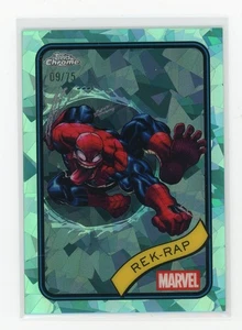 2025 Topps Marvel Chrome Sapphire Rek-Rap /75 Aqua Sapphire - Picture 1 of 3