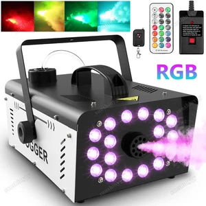 Máquina de niebla 2500W RGB LED DJ iluminación de escenario Halloween disco show líquido de niebla - Imagen 1 de 12