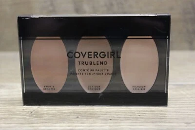 Covergirl Trublend medium contour palette trio blendable FLAW - Image 1 of 4