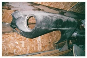 NOS BMC MGB Front fender - Picture 1 of 1