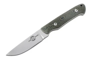 White River Small Game Black & O.D. Linen Micarta Hunting Knife CPM S35VN Blade - Picture 1 of 2