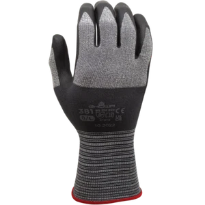 Showa 381 Allzweck Arbeitshandschuh nahtlos Mikrofaser Nitril - Bild 1 von 1