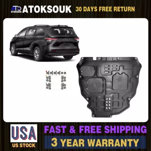 For Toyota Sienna 2022-2023 Front Engine Splash Shield Engine Cover Case Guard - Foto 1 di 10