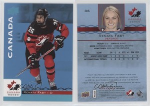 2017 Upper Deck Team Canada Juniors Blue Spectrum Renata Fast #36