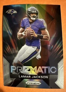 2023 Panini Prizm Lamar Jackson Prismatic #12 Baltimore Ravens MVP - Bild 1 von 2