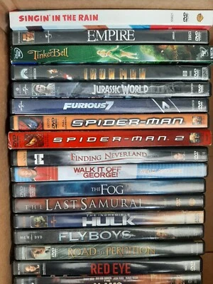 DVD Lot of 30 Great Condition Bad Boys Hulk Spiderman Furious 7 Action Movies - Image 1 of 2