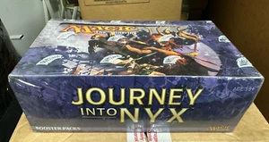 MTG Magic The Gathering Journey Into NYX English Booster Box Factory Sealed - Picture 1 of 5