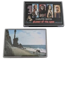 Kühlschrankmagnet Set Planet der Affen 1968 ikonische Endszene und Filmposter - Bild 1 von 5