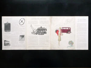 Fiat Modell 521C Torpedo Chassis Motor Barabino Graeve 1930 selten - Bild 1 von 3