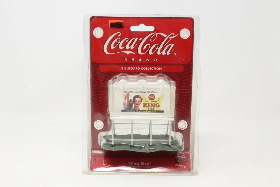 HO Athearn 8260 Coca-Cola Billboard "King Size" Collection #5 - Image 1 of 3