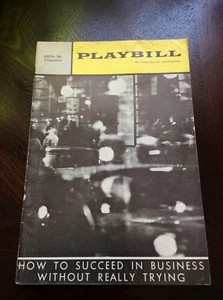 Playbill - How To Succeed In Business - 46th St. Theatre - Octubre 1963 Vol. 1 # 41 - Imagen 1 de 12