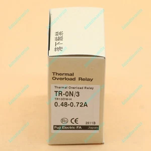 New TR-ON/3 TR-0N/3 0.48-0.72A Thermal Overload Relay for FUJI Free Shipping - Picture 1 of 5