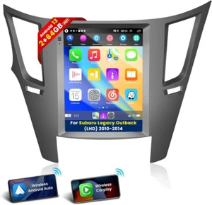 For Subaru Outback 2010-2014 Apple CarPlay Car Radio Navi GPS Wifi Android 2+64G - Foto 1 di 12