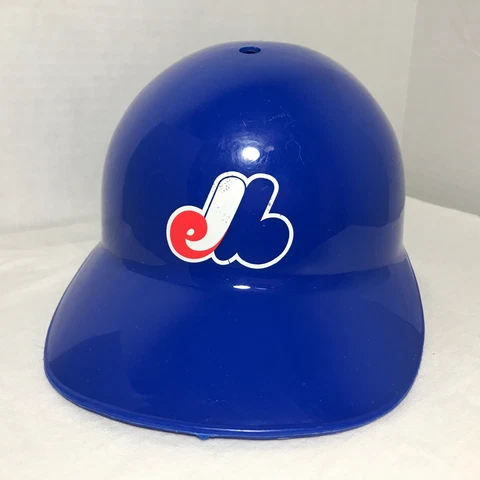 Vintage Laich Montreal Expos 27 Full Size Souvenir Baseball Batting Helmet MLB Cover