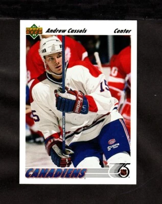 Hockey Card - Andrew Cassels - Canadiens - Upper Deck - 1991 - #379 - Image 1 of 2