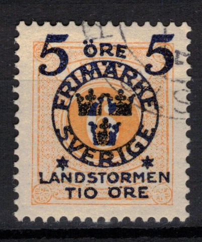 SWEDEN Scott B15 Used Cover