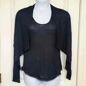 Diane Von Furstenberg DVF top. Black. S - Picture 1 of 9