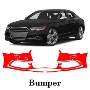 Front bumper PreCut PPF Paint Protection Film For Audi S6 2012-2015 - Picture 1 of 6