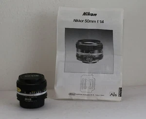 Nikon Nikkor 50 mm f 1.4 objetivo incl. instrucciones - Imagen 1 de 3