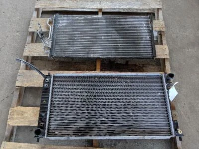 2000-2004 Ford F150 Harley Davidson Pickup Truck Radiator Condenser Cooling AC - Изображение 1 из 4