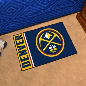 NBA - Denver Nuggets Starter Mat Accent Rug - 19in. x 30in. - Picture 1 of 5