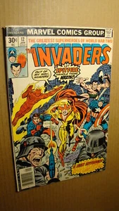 INVADERS 12 *SOLID COPY* CAPTAIN AMERICA 1ST APPEARANCE & ORIGIN SPITFIRE 1976 - Picture 1 of 1