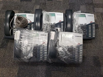 Inter-Tel 550.8520 Axxess LCD Display Phones (Set of 5) TWO NEW! - Image 1 of 3