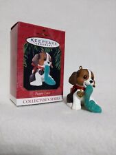 Hallmark Keepsake Ornament 1997 Puppy Love 7th in The Series
