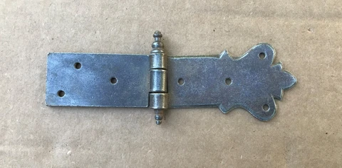 NEW hand forged blacksmith door cabinet HASP Cover