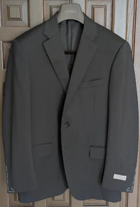 CANALI 100% Wool BLACK Suit Jacket, Model 13290, Size 42 R / 52 (EU) - Picture 1 of 8