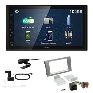 Kenwood DMX129DAB Autoradio für Iveco Daily IV und V 2006-2014 silber - Bild 1 von 5
