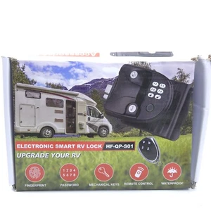 Smart RV Door Lock w/ Remote Key Fob Password Fingerprint For Door Right Hinge - Picture 1 of 6