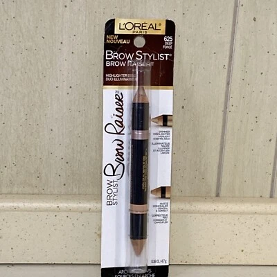 L’Oreal Brow Stylist Brow Raiser Shimmer Highlighter & Matte Concealer Duo 625 - Image 1 of 3