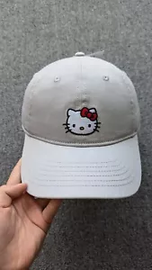 Bioworld Hello Kitty Sanrio Adjustable Baseball Cap Cartoon Hat Snapback - OSFM - Picture 1 of 9