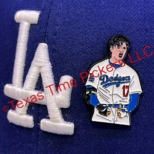 🔥 Cappello SHOHEI OHTANI Spilla Metallo Smaltato Campione del Mondo LOS ANGELES DODGERS - Foto 1 di 8