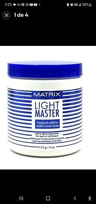 Aditivo a mano alzada Matrix Light Master añadir al polvo aclarador 4 oz Foto 1 de 3