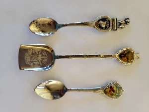 Collectible Souvenir Spoons / LOT OF 3 - Picture 1 of 1